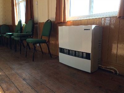 Gázkonvektor bekötés